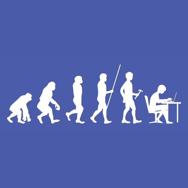 Evolution Work Man Funny Worker Humor