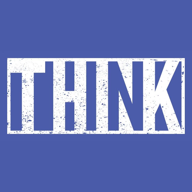 Déclaration de slogan Think