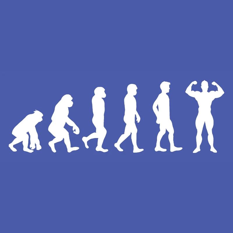 Evolution Bodybuilder weiß