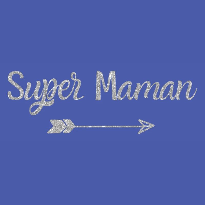 Super Silver Mom - Mama Geschenk