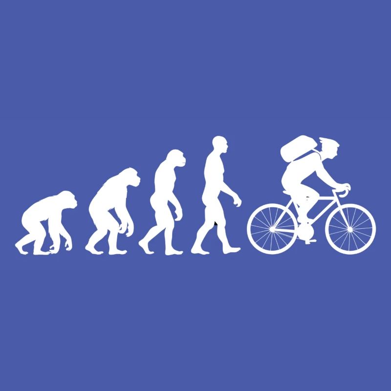 Vélo Evolution Cycliste Vélo Biker Cyclisme