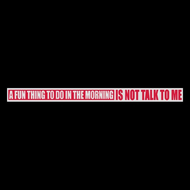 not talk to me