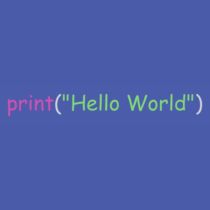 Hello World programming Python C++ C #