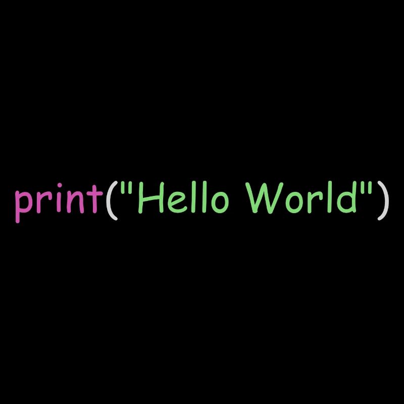 Hello World Programmierung Python C ++ C #