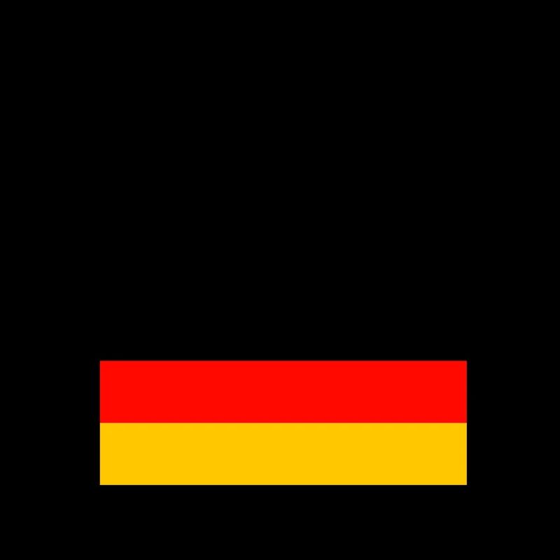 Germany mit Flaggendesign
