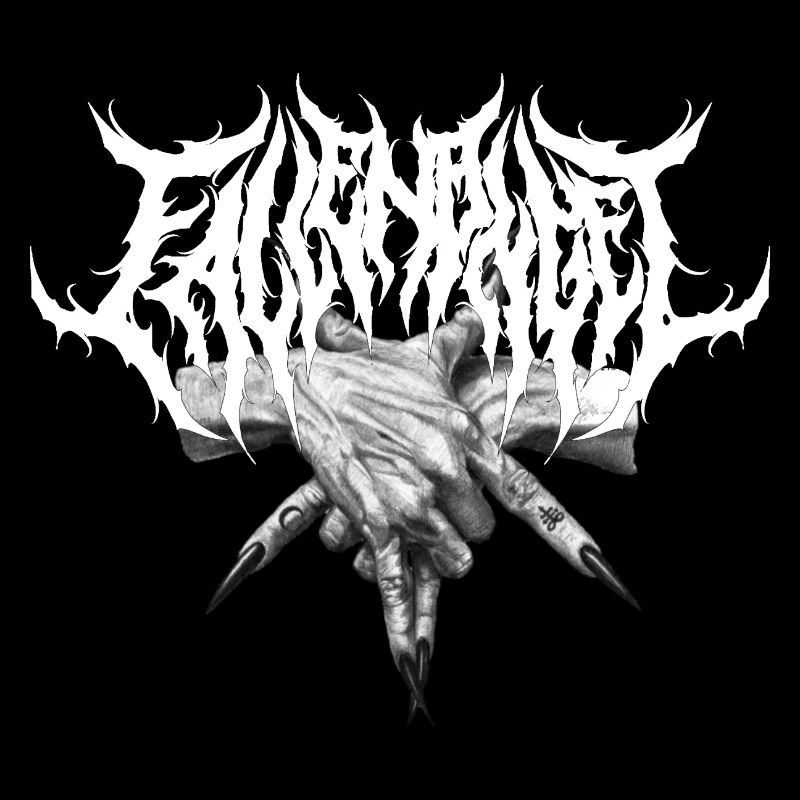 Fallen Angel Fallen Angel Lucifer Hands Logo