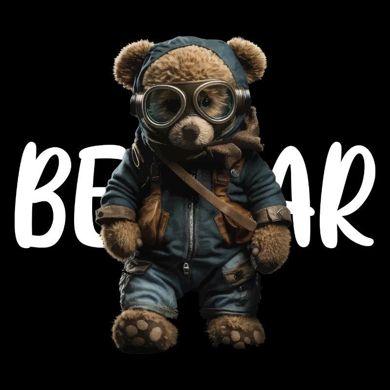 Masks Teddy Bear dark
