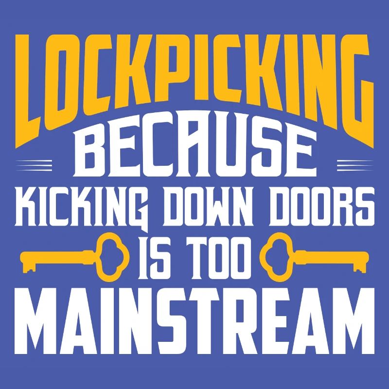 Lockpicking parce que Kicking Door Lockpicker