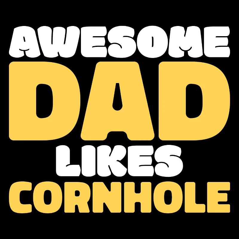 Father Cornhole Game Quote Gift