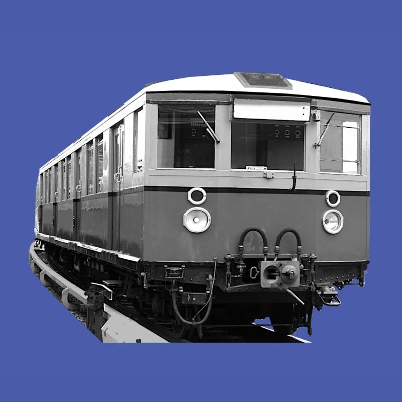 S-Bahn Berlin Triebwagen Eisenbahn Oldtimer