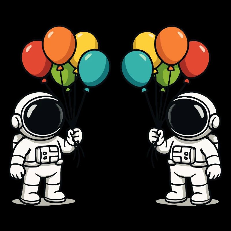 Ballons astronautes 2