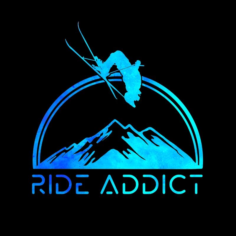 Ski ride addict