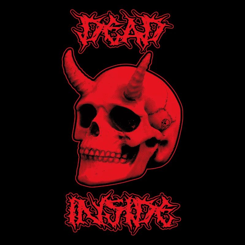 Devil Skull Dead Inside