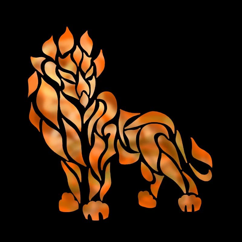 Löwe des Feuers