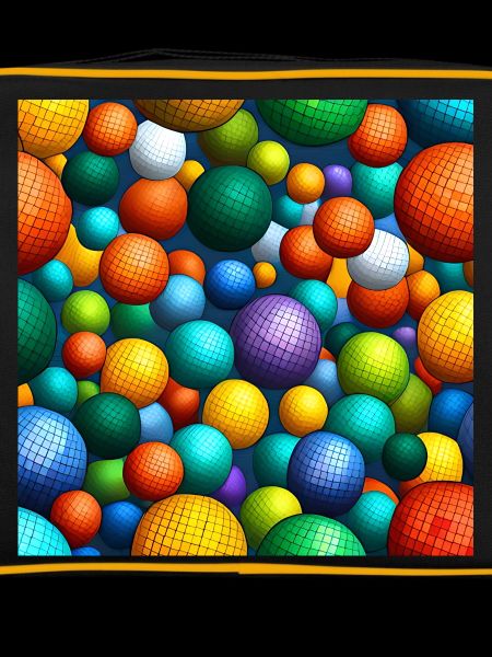 Rainbow Mosaic Spheres