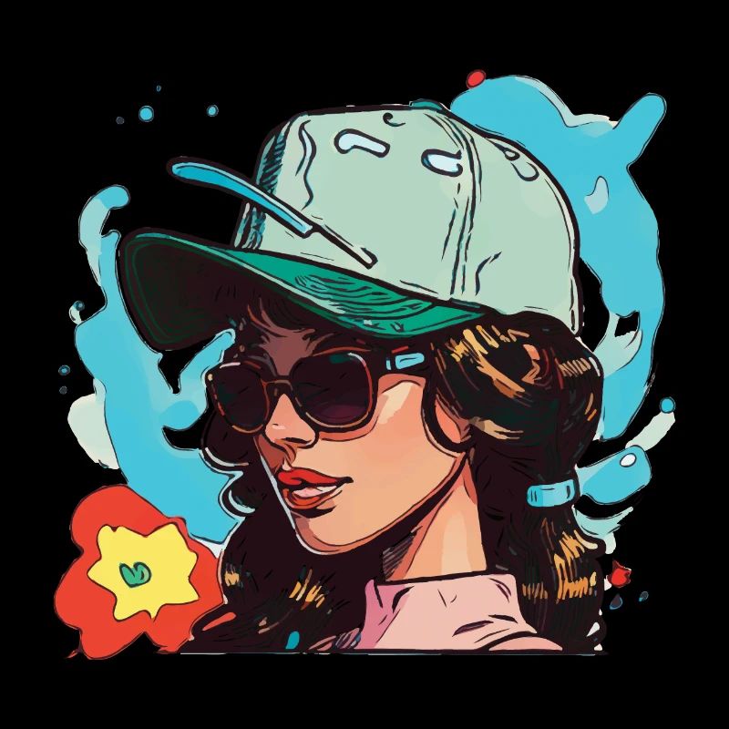 Pyro-Mädchen