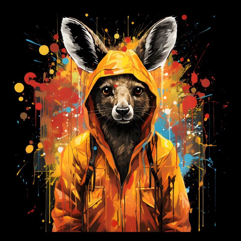 Graffiti kangourou