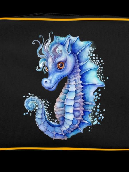 Hippocampe bleu