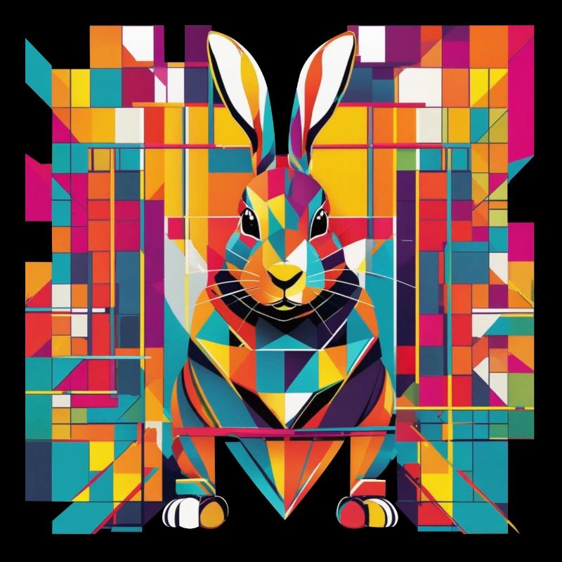 Easter Bunny Artwork | Easter, Party, Easter Egg