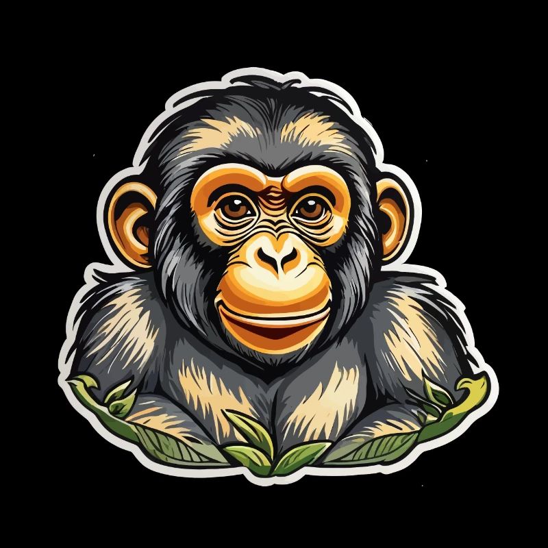 Monkey Watercolors