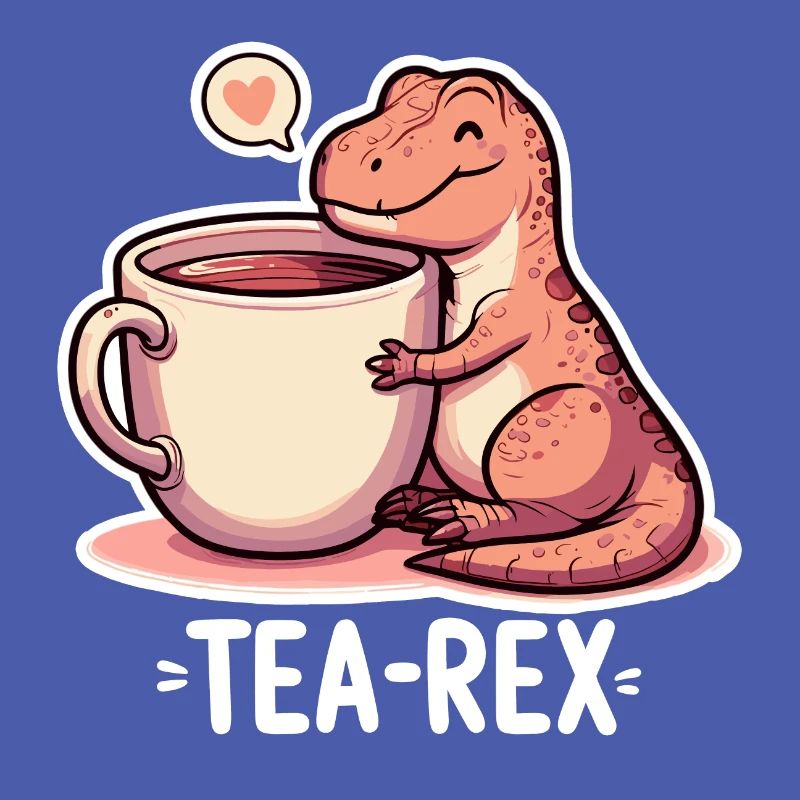 Tee Rex Tee-Rex Teetrinker Geschenk
