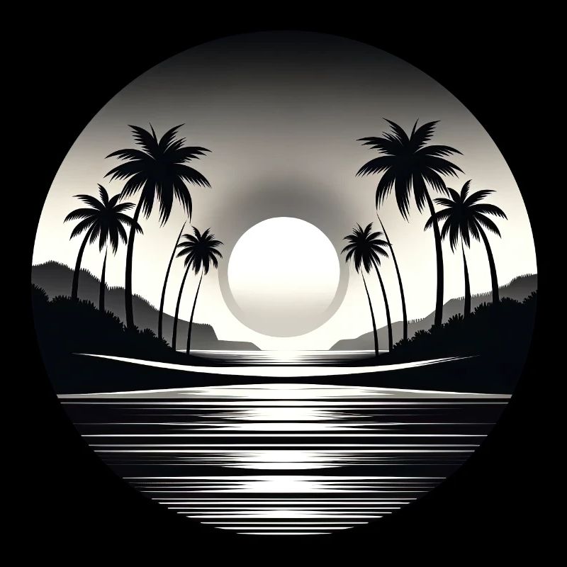 Escapade tropicale au clair de lune