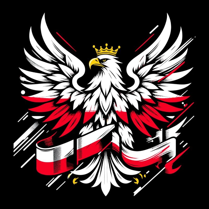 Poland Polska Eagle Flag Flag Epic Gift