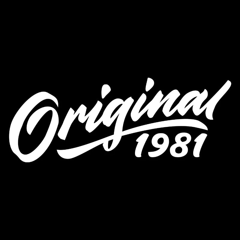 Original 1981 Geburtstagsgeschenk 1981