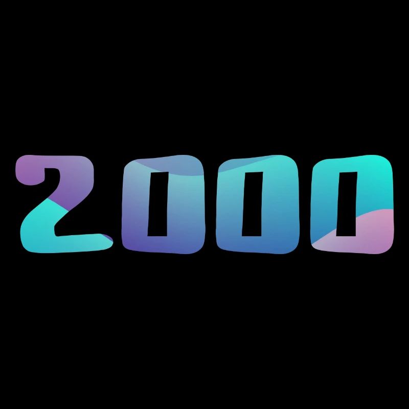 Cadeau Anniversaire 2000 Millésime 2000 Rétro 2000