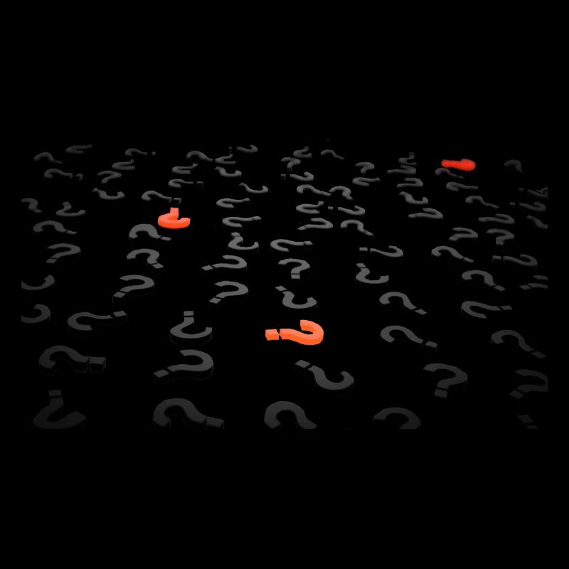 Fragezeichen/Point d’interrogation