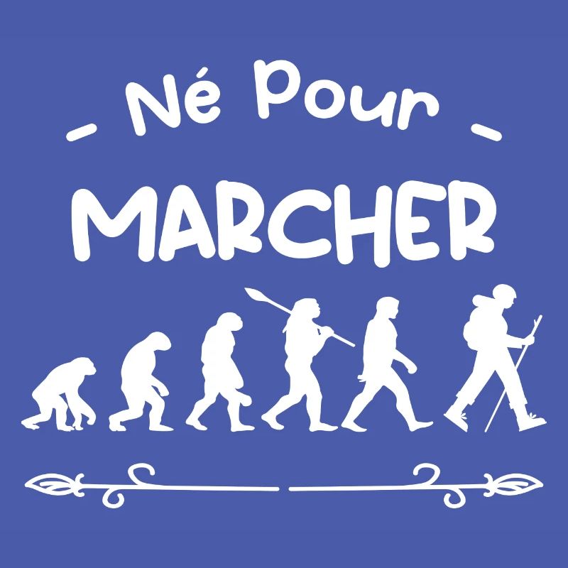né pour marcher évolution