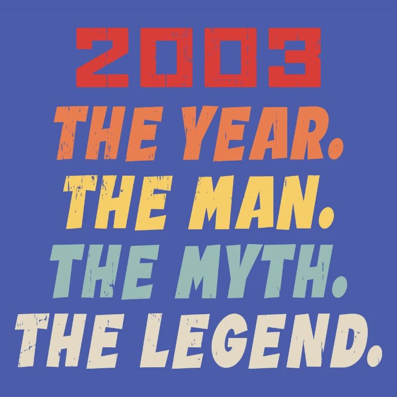 2003 Geburtstagsgeschenk, The Legends Born 2003