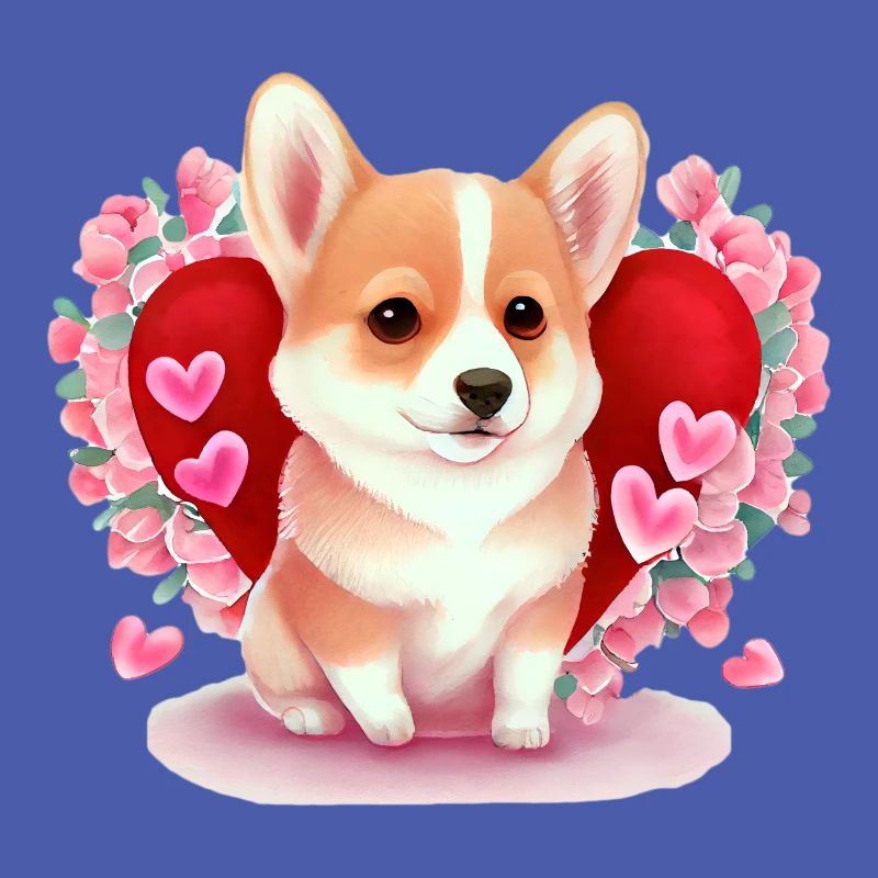 Hund Valentinstag Geschenk