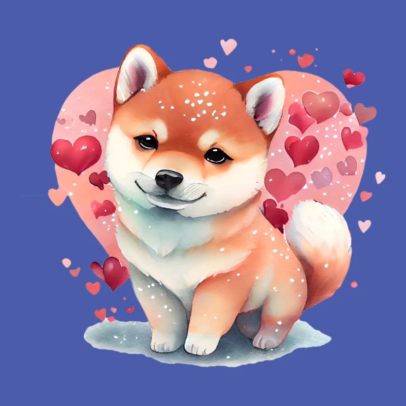 Hund Valentinstag Geschenk