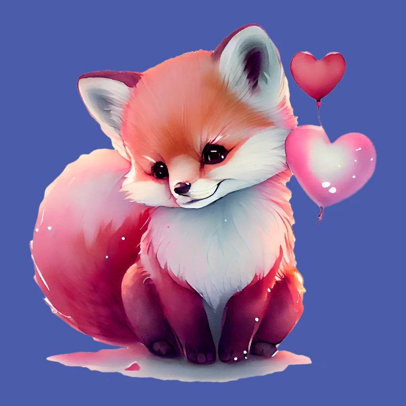 Cadeau de Saint-Valentin Fox