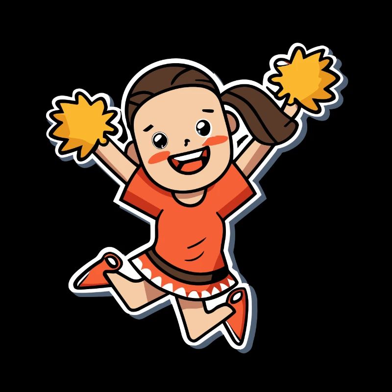 Cheerleader Mädchen Geschenk