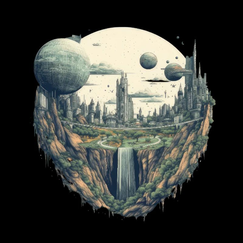 Futuristic life on planets