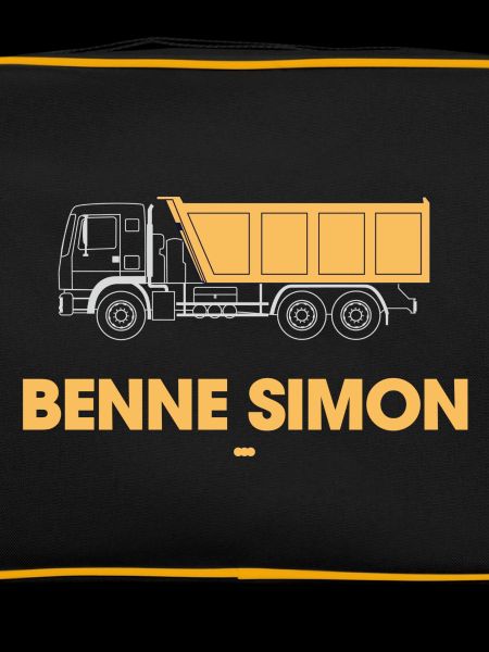 Yellow Simon dumpster