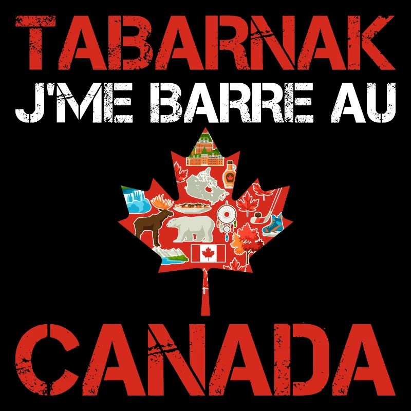 Tabarnak Je Me Barre Au Canada, Feuille D'érable