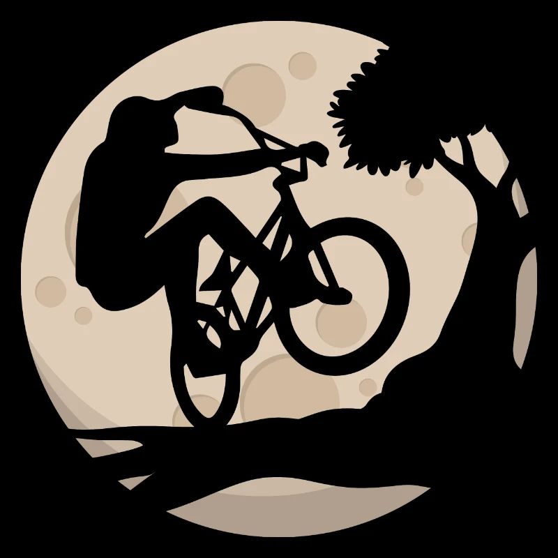 VTT au clair de lune