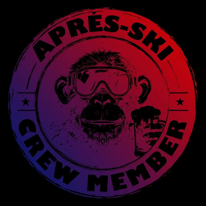 Monkey Après-Ski Équipe Dire Coloré