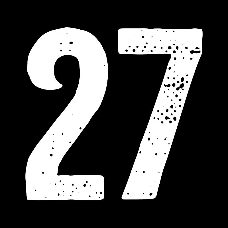 27 Numéros Blanc