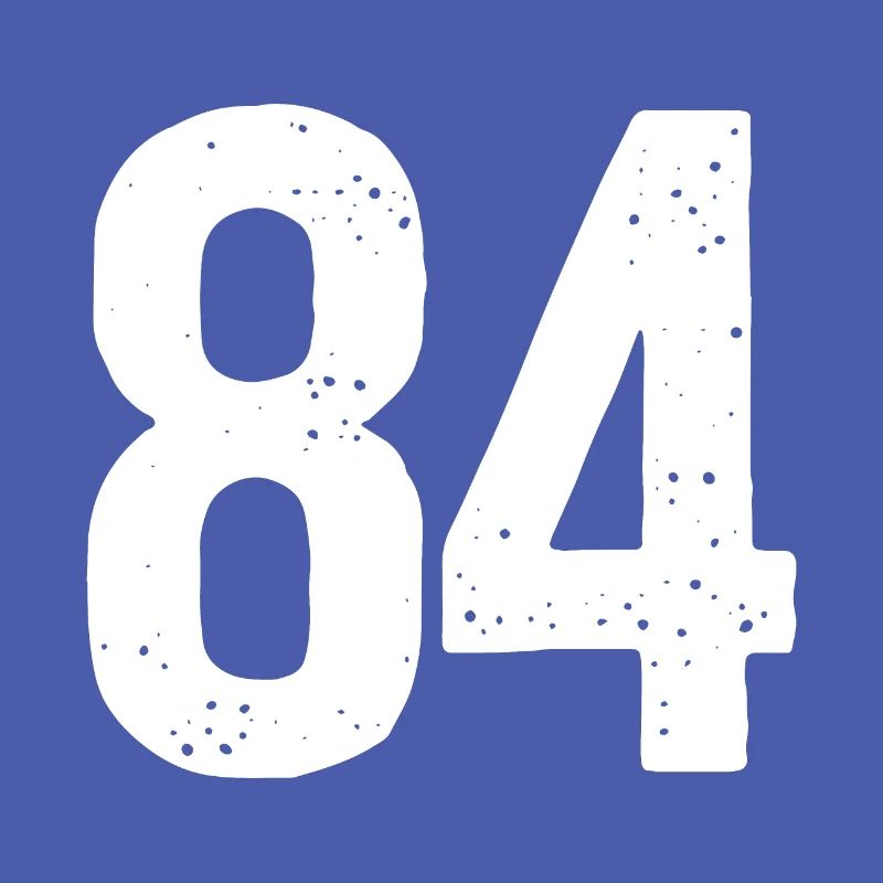 84 Numéros Blanc