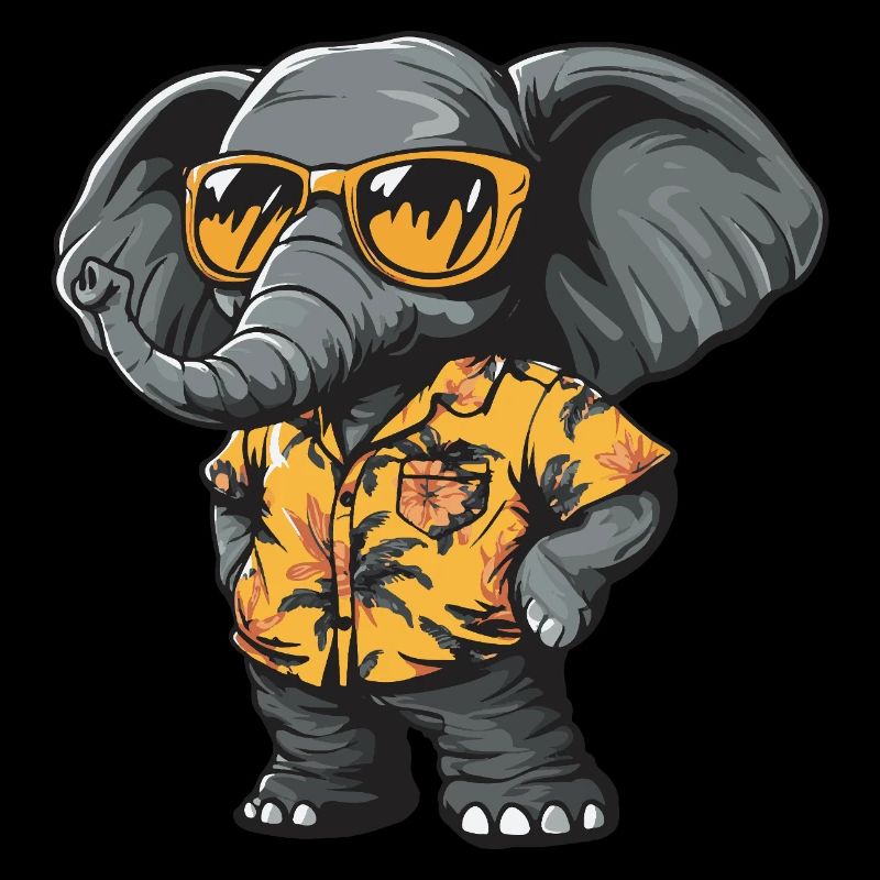 Mammoth Comic Funny Summer