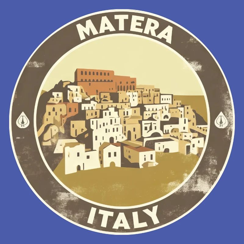 Matera Italie Maisons en grès