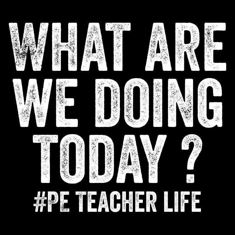 What are we doing today - PE Teacher life funny