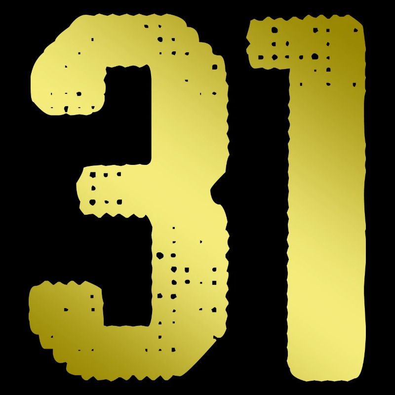 31 Maillot numéro