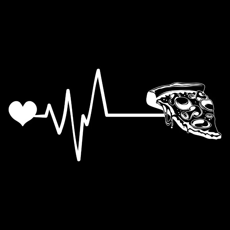 Pizza Puls Herz Liebe