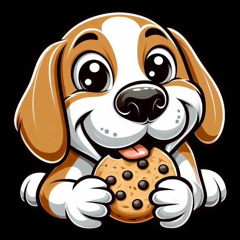 Beagle Dog Cookie Dessert Candy