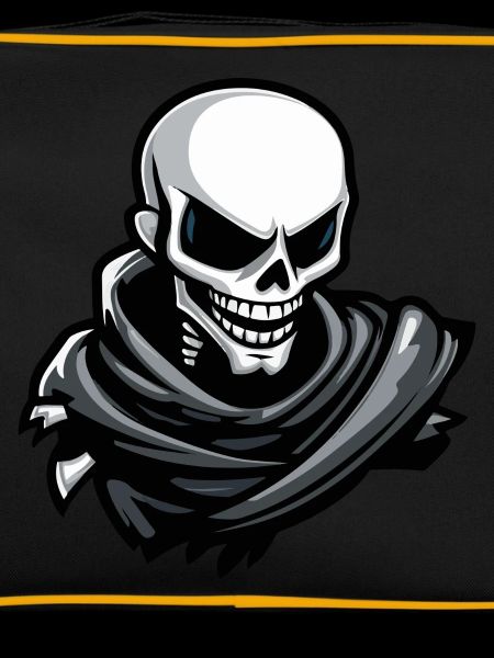 Skull Halloween Comic